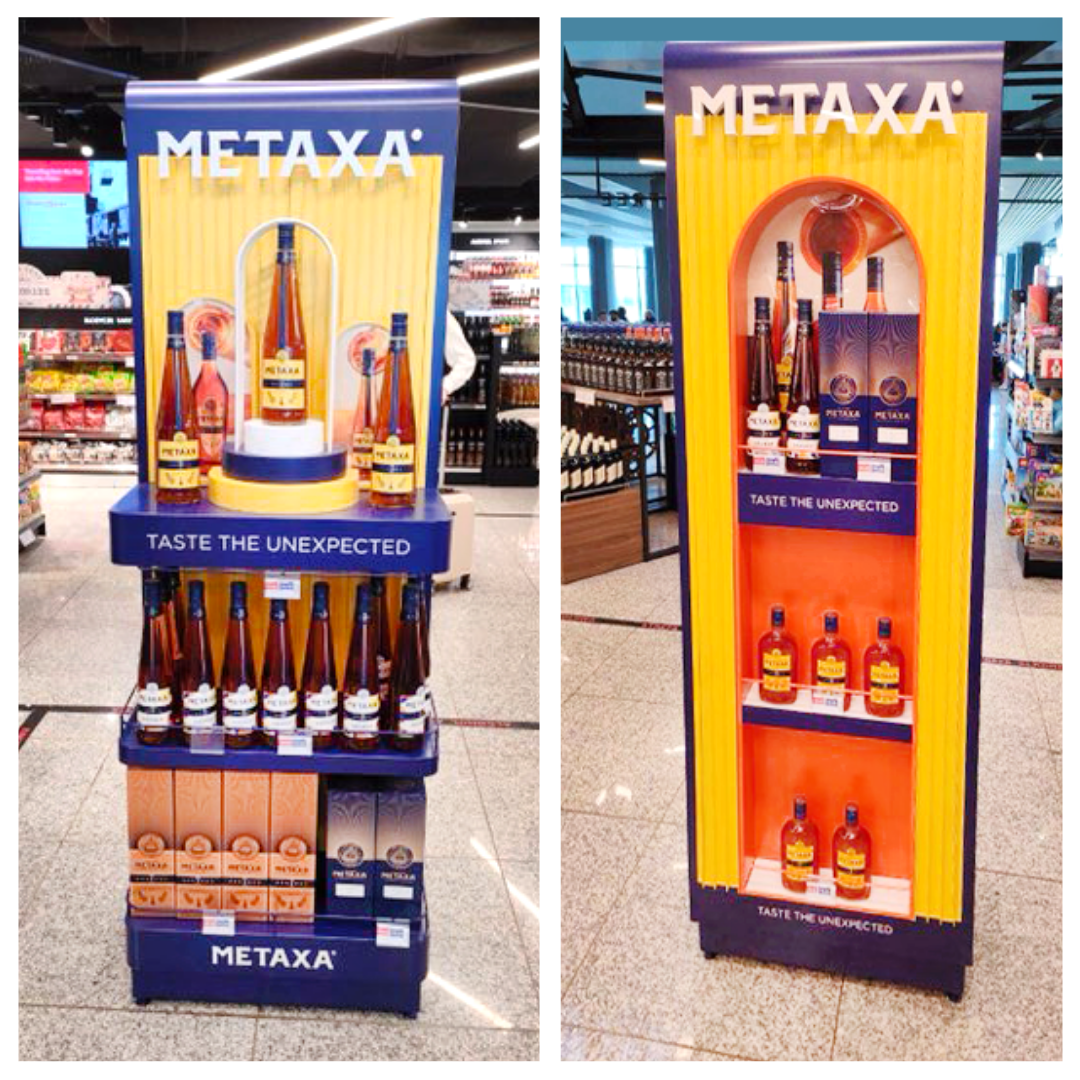 Metaxa Display für Grupa Maspex