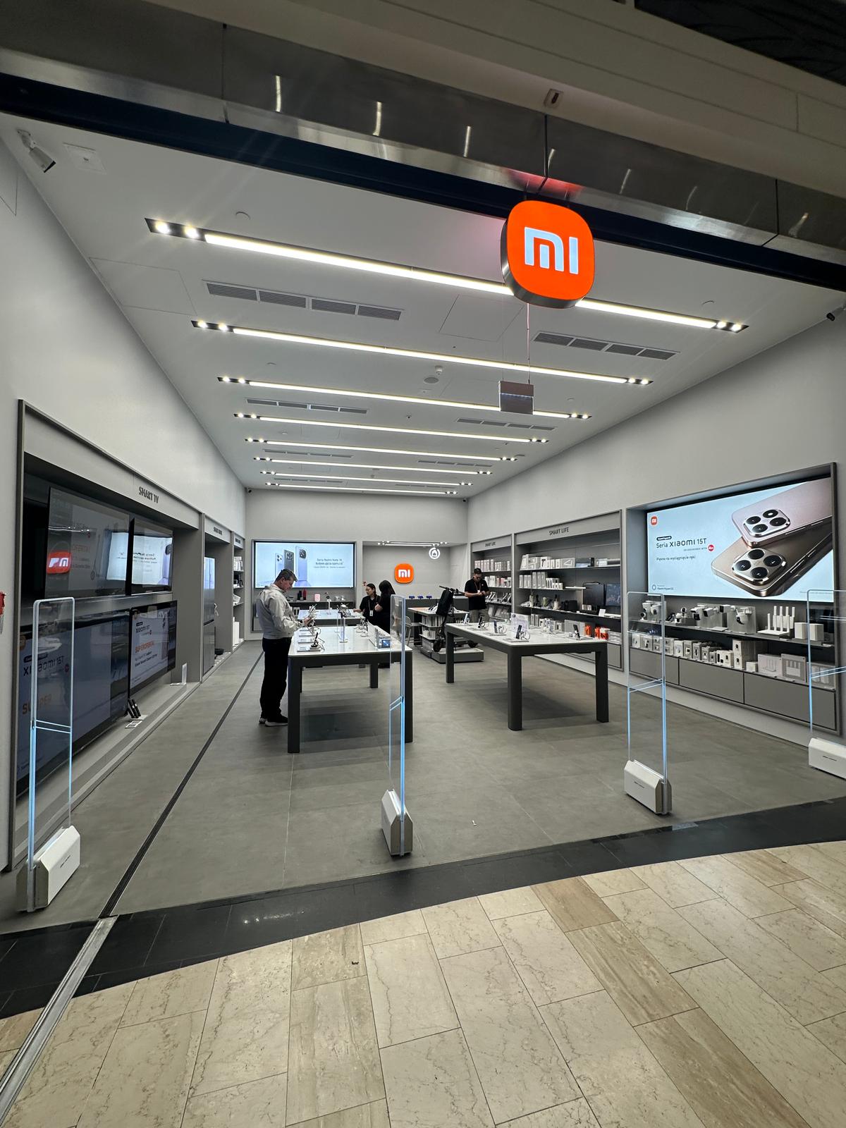 New Xiaomi store in Westfield Arkadia shopping center